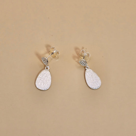 Aro Plata 925 Doble Gota