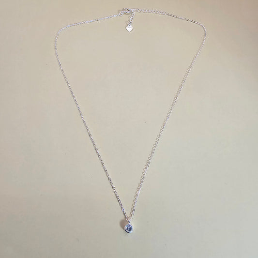 Collar Plata 925 Punto de Luz