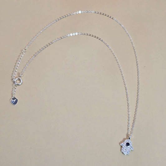 Collar Plata 925 Mano de Fatima
