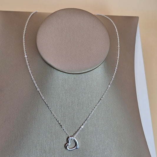 Collar Plata 925 Corazon