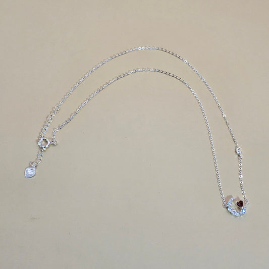 Collar Plata 925 Luna