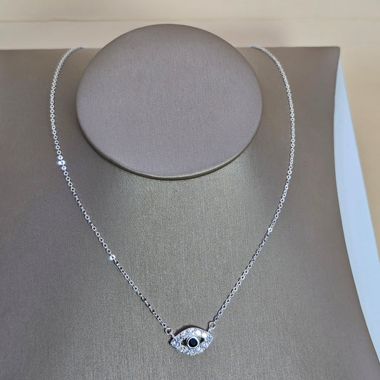 Collar Plata 925 Ojo Turco