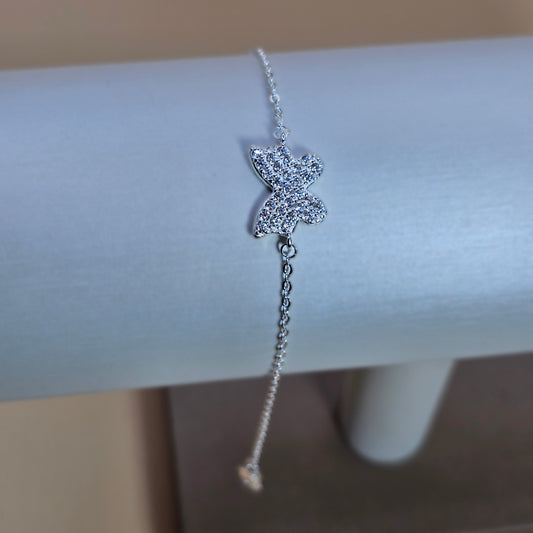 Pulsera Plata 925 Mariposa