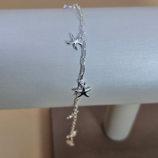 Pulsera Plata 925 Jardin de Estrellas