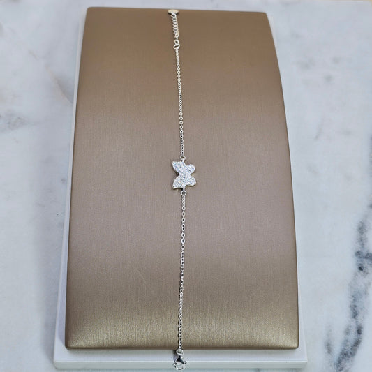 Pulsera Plata 925 Mariposa