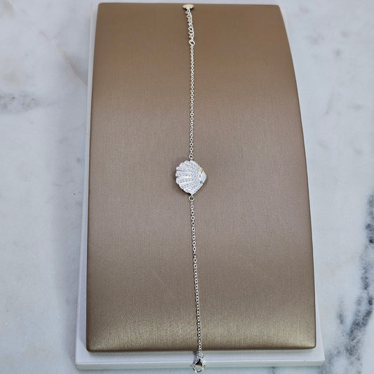 Pulsera Plata 925 Concha Marina