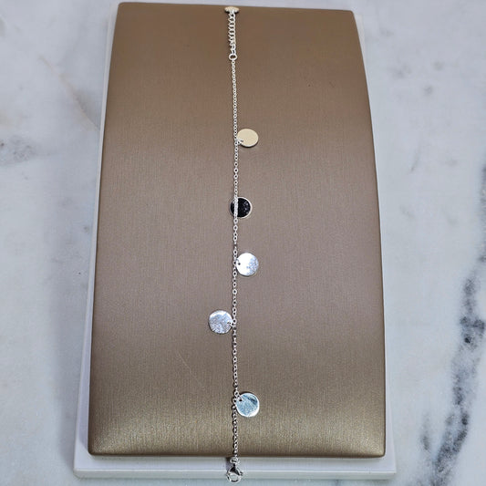 Pulsera Plata 925 Monedas