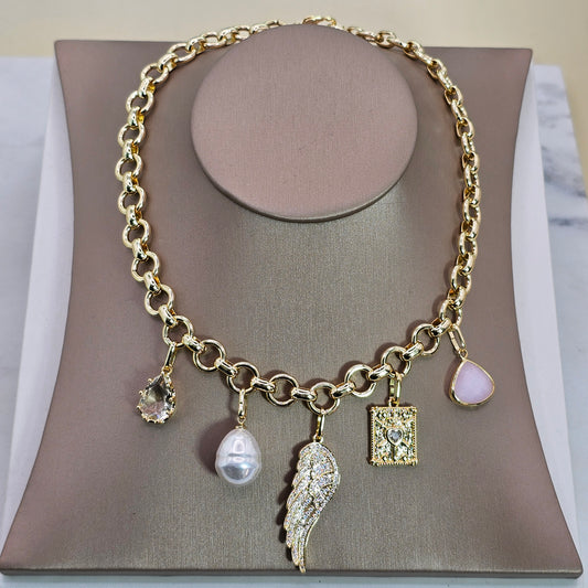 Collar Baño de Oro Charms Bella Fortuna